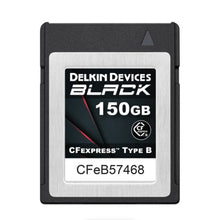 Delkin Devices BLACK CFexpress Type B Memory Card - 150GB