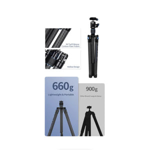 Sirui AT-125+B-00K Carbon Fiber Traveler Tripod with B-00K Ball Head at PROCAM | procam.com