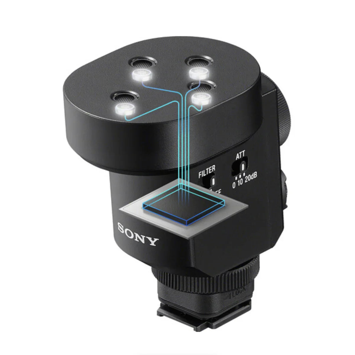 Sony ECM-M1 Compact Camera-Mount Digital Shotgun Microphone at PROCAM | procam.com