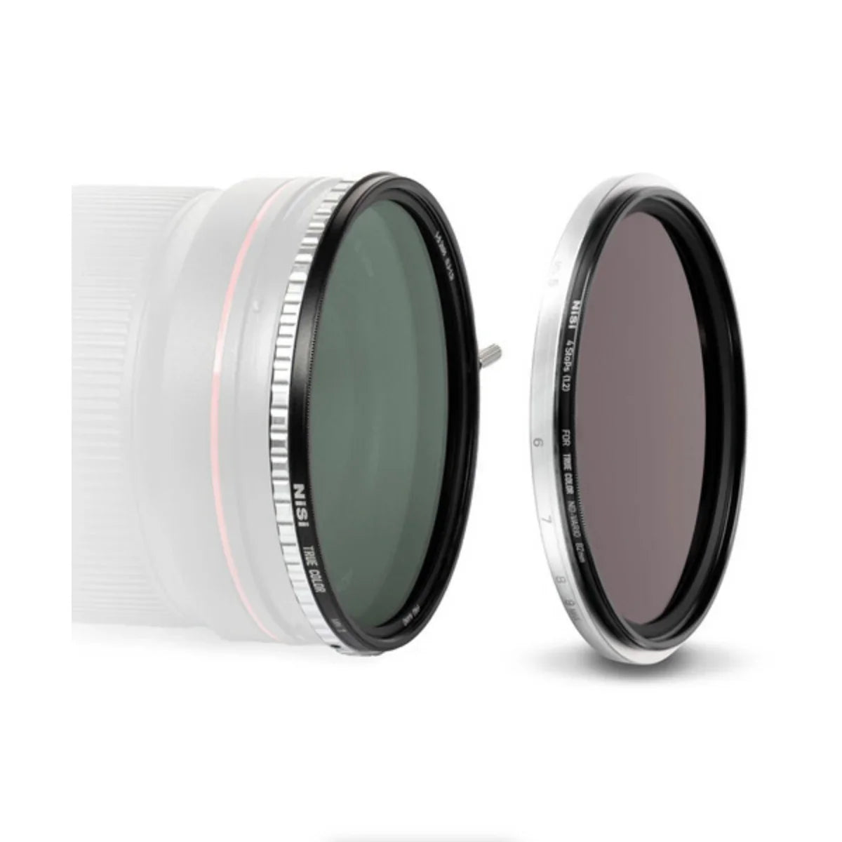 NiSi 72mm Swift True Color VND Kit (1-5-Stop VND & 4-Stop ND) at PROCAM | procam.com