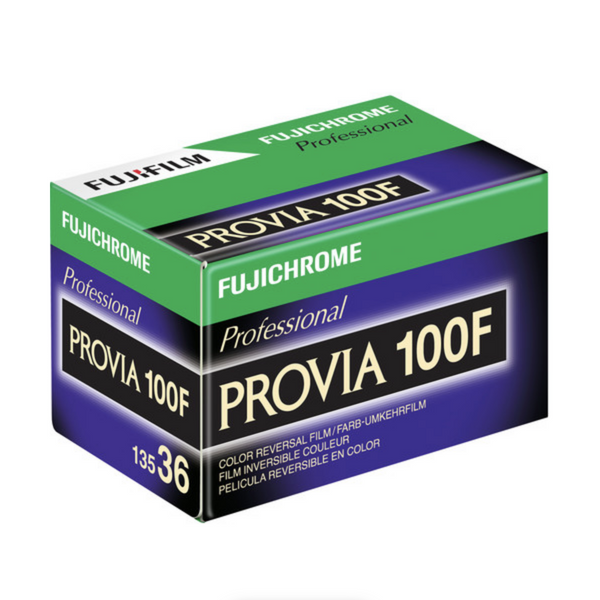 FUJIFILM Fujichrome Provia 100F Professional RDP-III Color Transparency Film (35mm Roll Film, 36 Exposures)