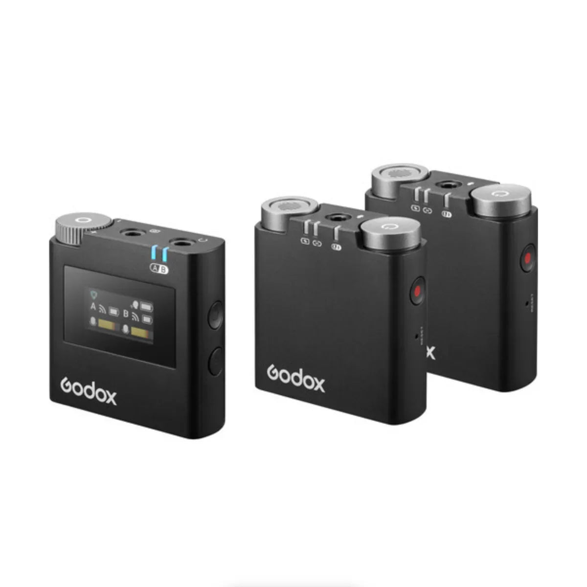 Godox Virso M2 2-Person Wireless Microphone System for Cameras and Smartphones (2.4 GHz) at PROCAM | procam.com
