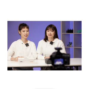 Godox Virso M2 2-Person Wireless Microphone System for Cameras and Smartphones (2.4 GHz) at PROCAM | procam.com