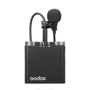 Godox Virso S M2 2-Person Wireless Microphone System for Sony Cameras and Smartphones (2.4 GHz) at PROCAM | procam.com