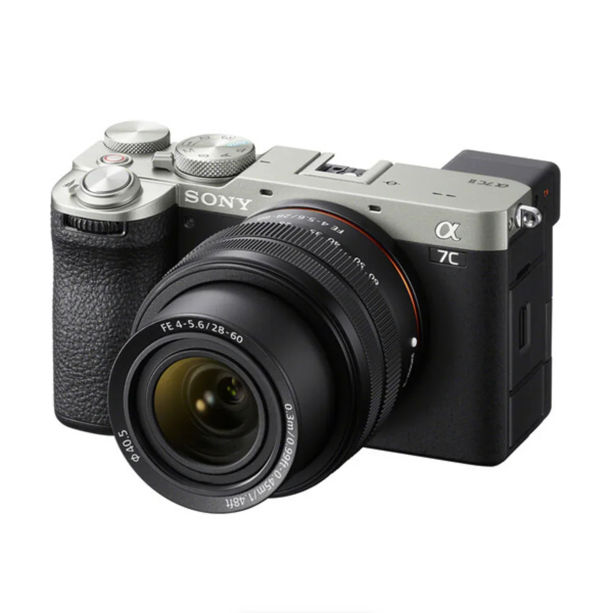 Sony a7C II Mirrorless Digital Camera with FE 28-60mm f/4-5.6 Lens (Silver) at PROCAM | procam.com