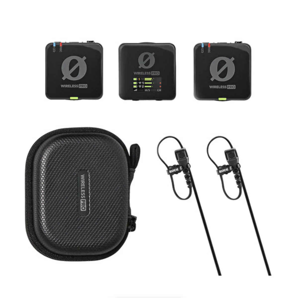 RODE Wireless PRO 2-Person Clip-On Wireless Microphone System/Recorder with Lavaliers (2.4 GHz) at PROCAM | procam.com