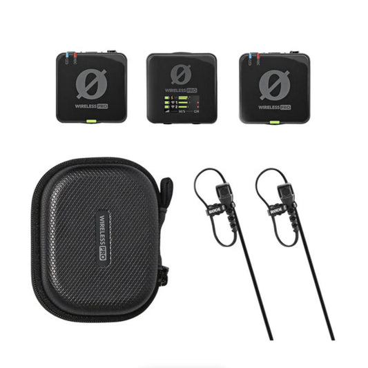 RODE Wireless PRO 2-Person Clip-On Wireless Microphone System/Recorder with Lavaliers (2.4 GHz) at PROCAM | procam.com