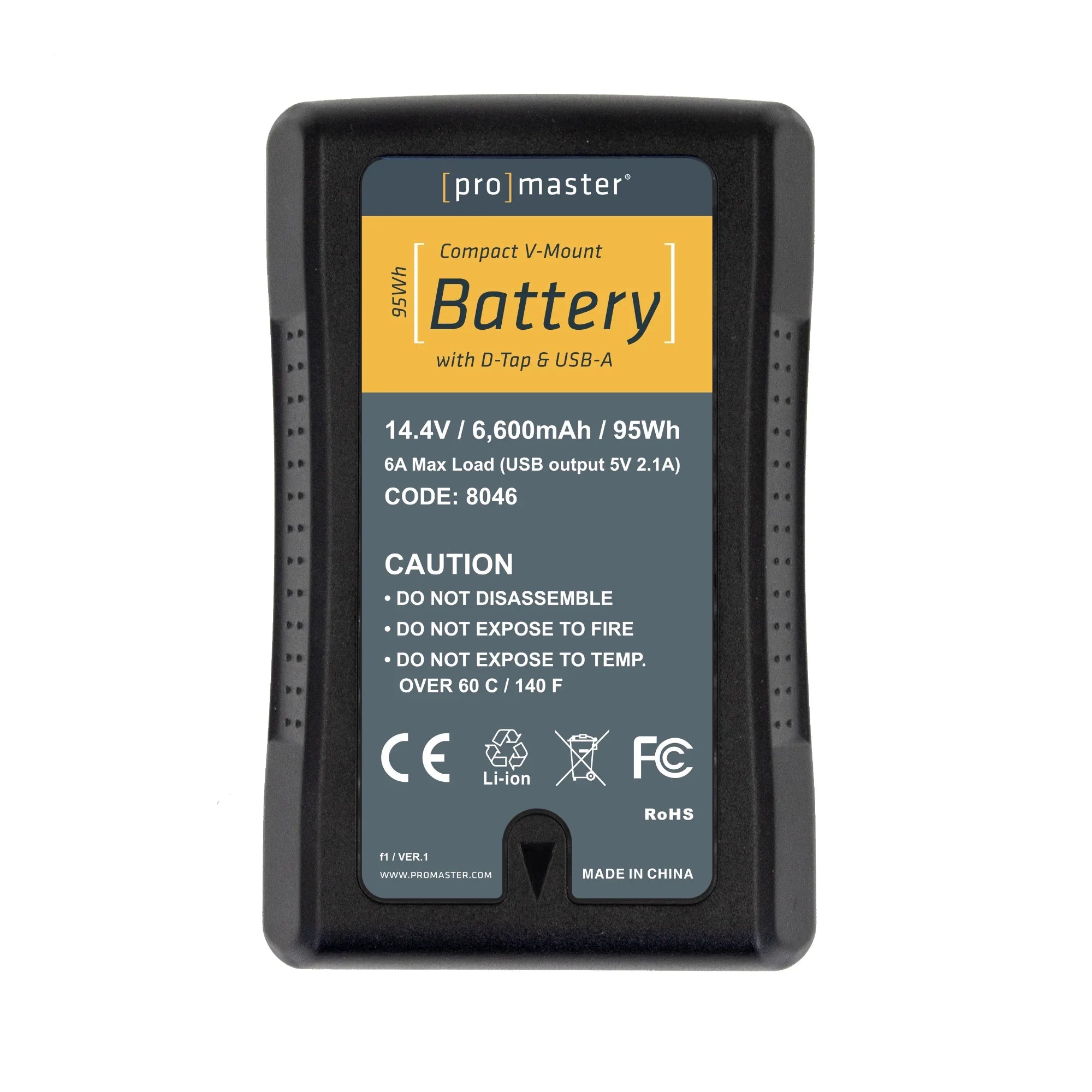 ProMaster Compact V-Mount Battery Kit with D-Tap & USB-A (95Wh) at PROCAM | procam.com