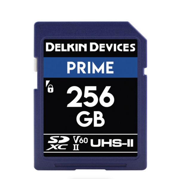 Delkin Devices Prime UHS-II V60 SDXC Memory Card - 256GB