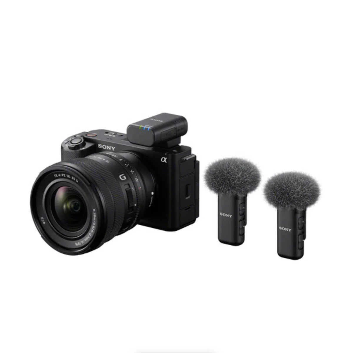 Sony ECM-W3 2-Person Wireless Microphone System with Multi Interface Shoe at PROCAM | procam.com