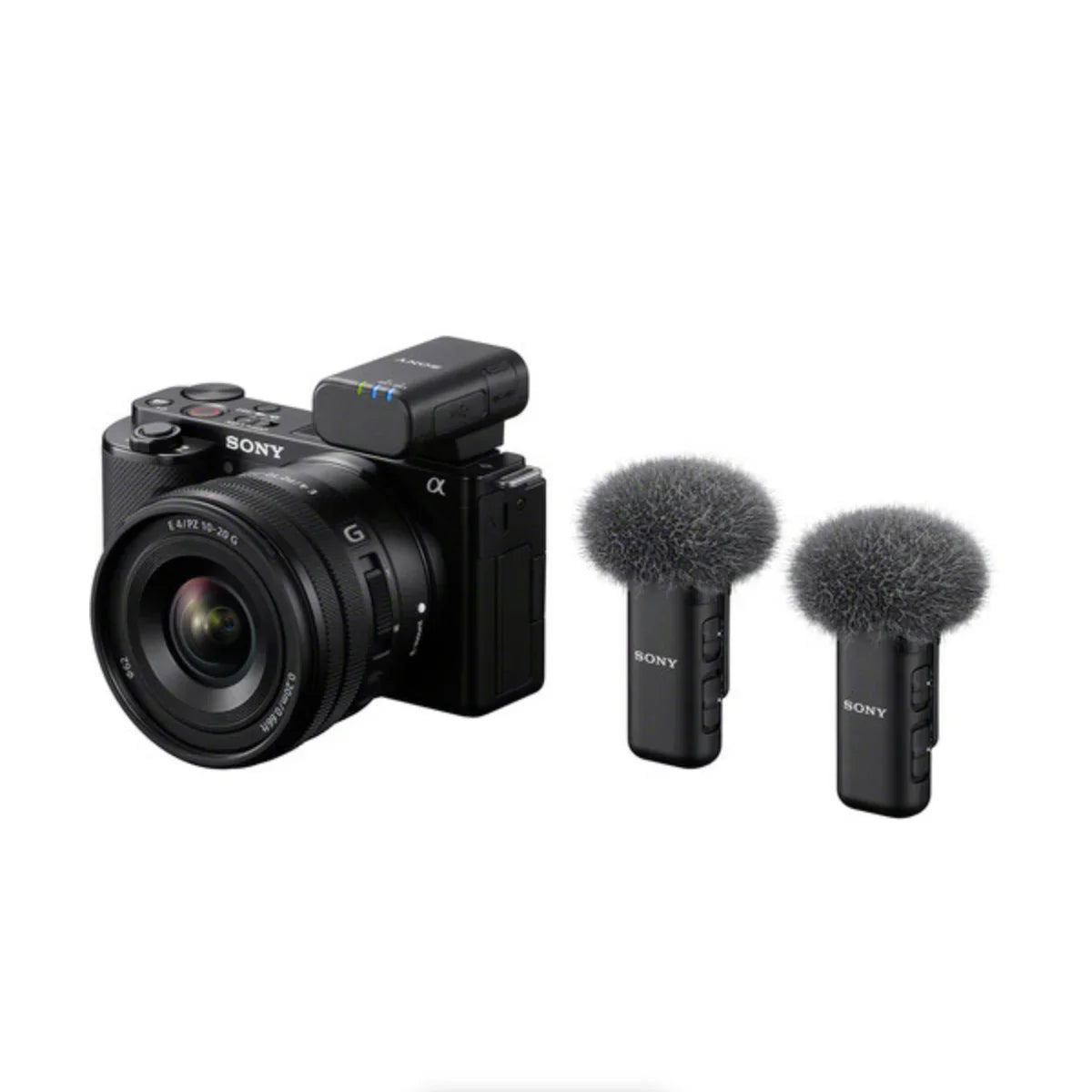 Sony ECM-W3 2-Person Wireless Microphone System with Multi Interface Shoe at PROCAM | procam.com