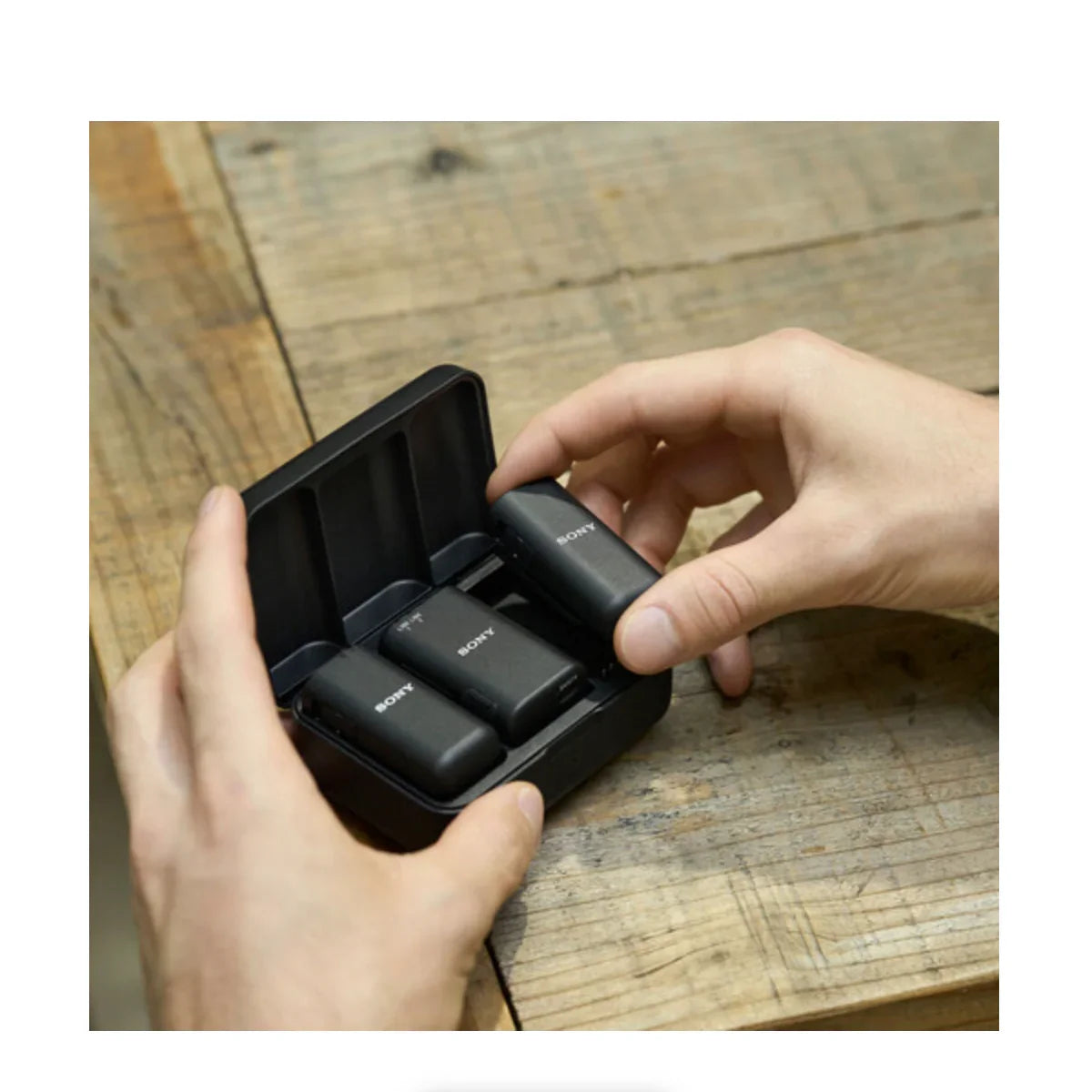 Sony ECM-W3 2-Person Wireless Microphone System with Multi Interface Shoe at PROCAM | procam.com