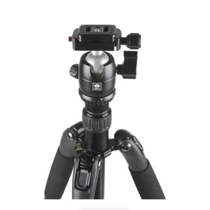 Sirui T-004SK Aluminum Tripod with B-00 Ball Head (Black) at PROCAM | procam.com