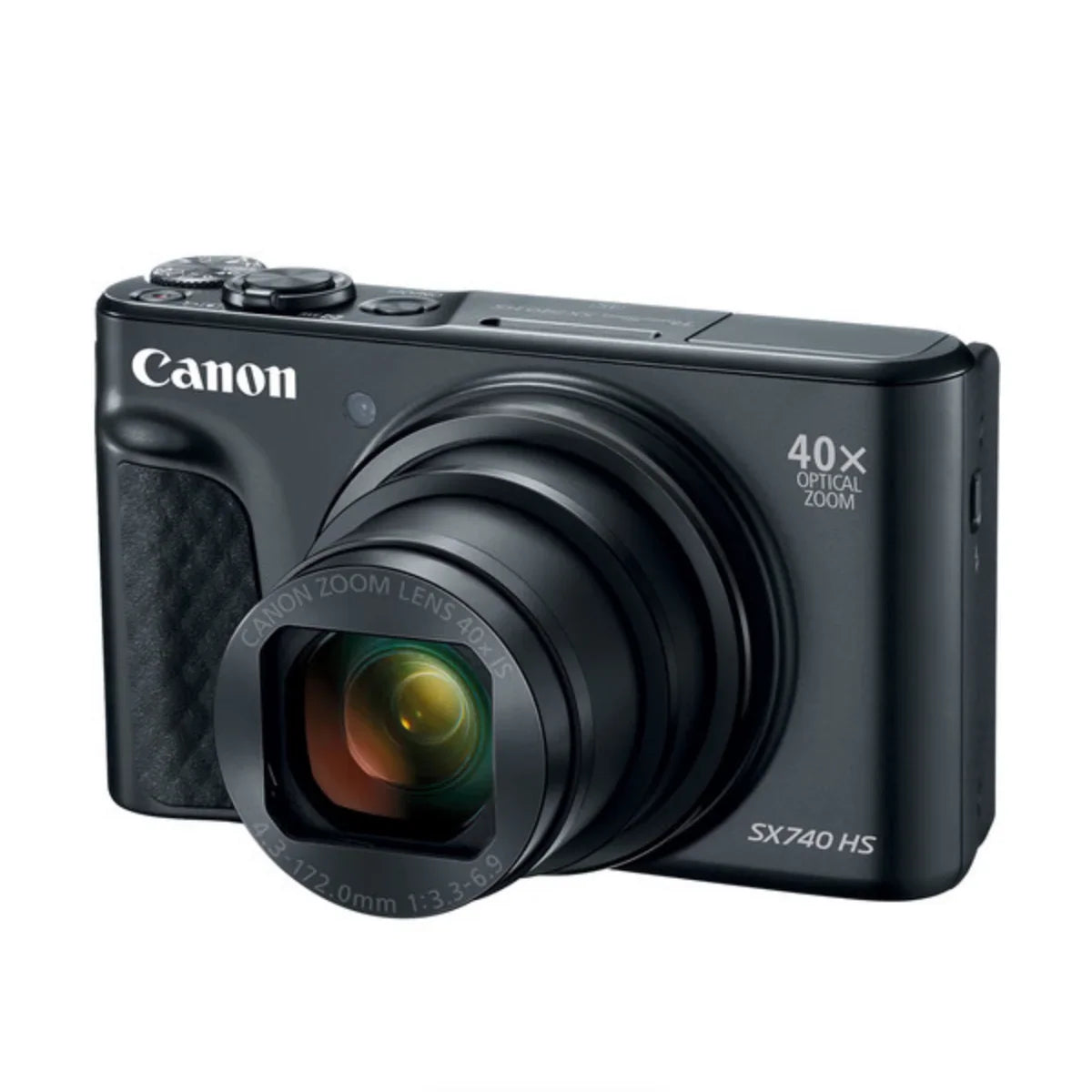 Canon PowerShot SX740 HS Digital Camera (Black) at PROCAM | procam.com