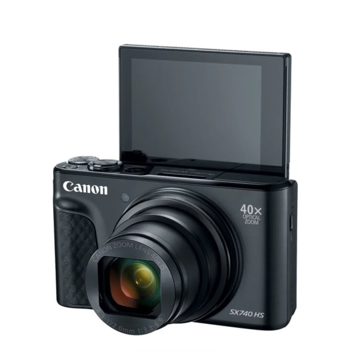Canon PowerShot SX740 HS Digital Camera (Black) – PROCAM Canon PowerShot SX740 HS Digital Camera (Black) – PROCAM