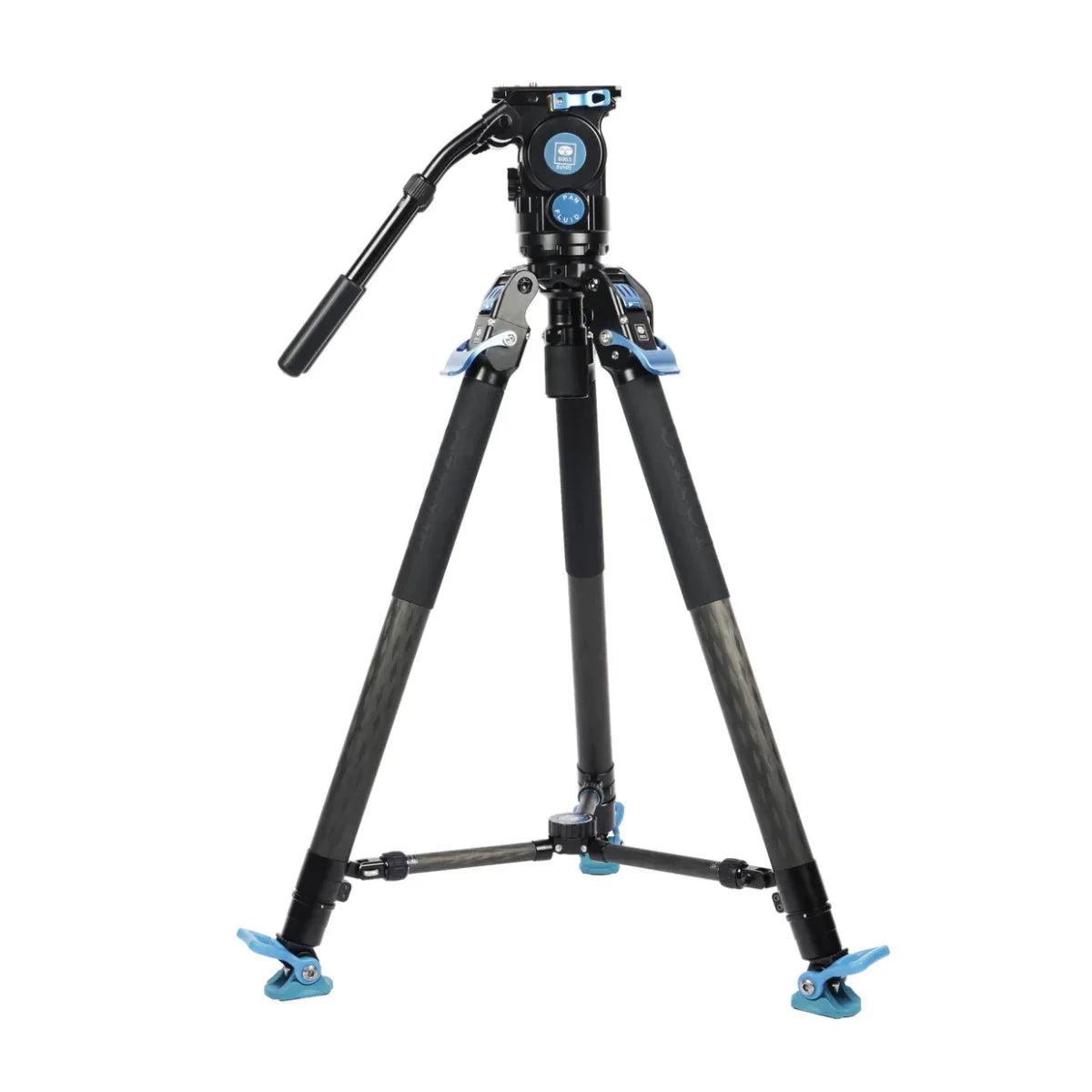 Sirui SVT75 Rapid System One-Step Releasing Video Tripod Pro with SVH15 Video Fluid Head Kit at PROCAM | procam.com