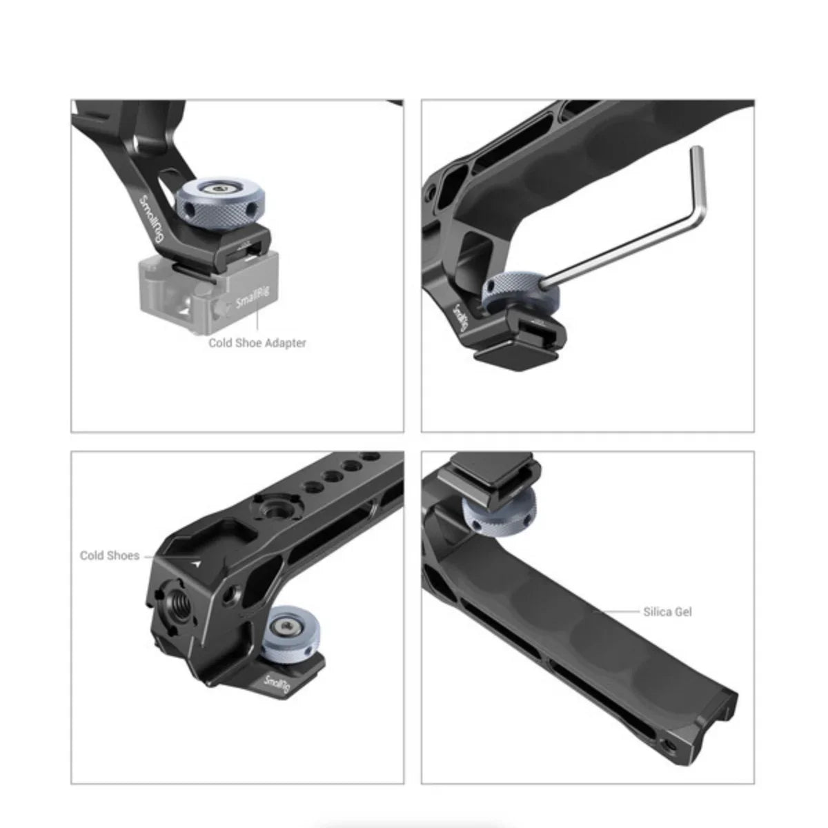 SmallRig Top Handle with Shoe Mount (Lite) at PROCAM | procam.com