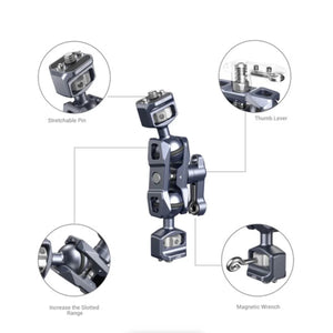 SmallRig Magic Arm with Dual Ball Heads (1/4"-20 Screws) at PROCAM | procam.com