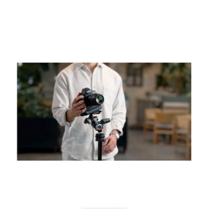 Manfrotto MT055CXPRO3 Carbon Fiber Tripod with MHXPRO-3W Head & Move Quick Release Kit at PROCAM | procam.com