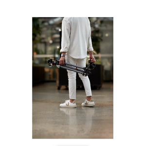 Manfrotto MT055CXPRO3 Carbon Fiber Tripod with MHXPRO-3W Head & Move Quick Release Kit at PROCAM | procam.com