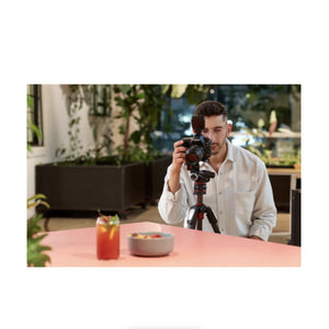 Manfrotto MT055CXPRO3 Carbon Fiber Tripod with MHXPRO-3W Head & Move Quick Release Kit at PROCAM | procam.com