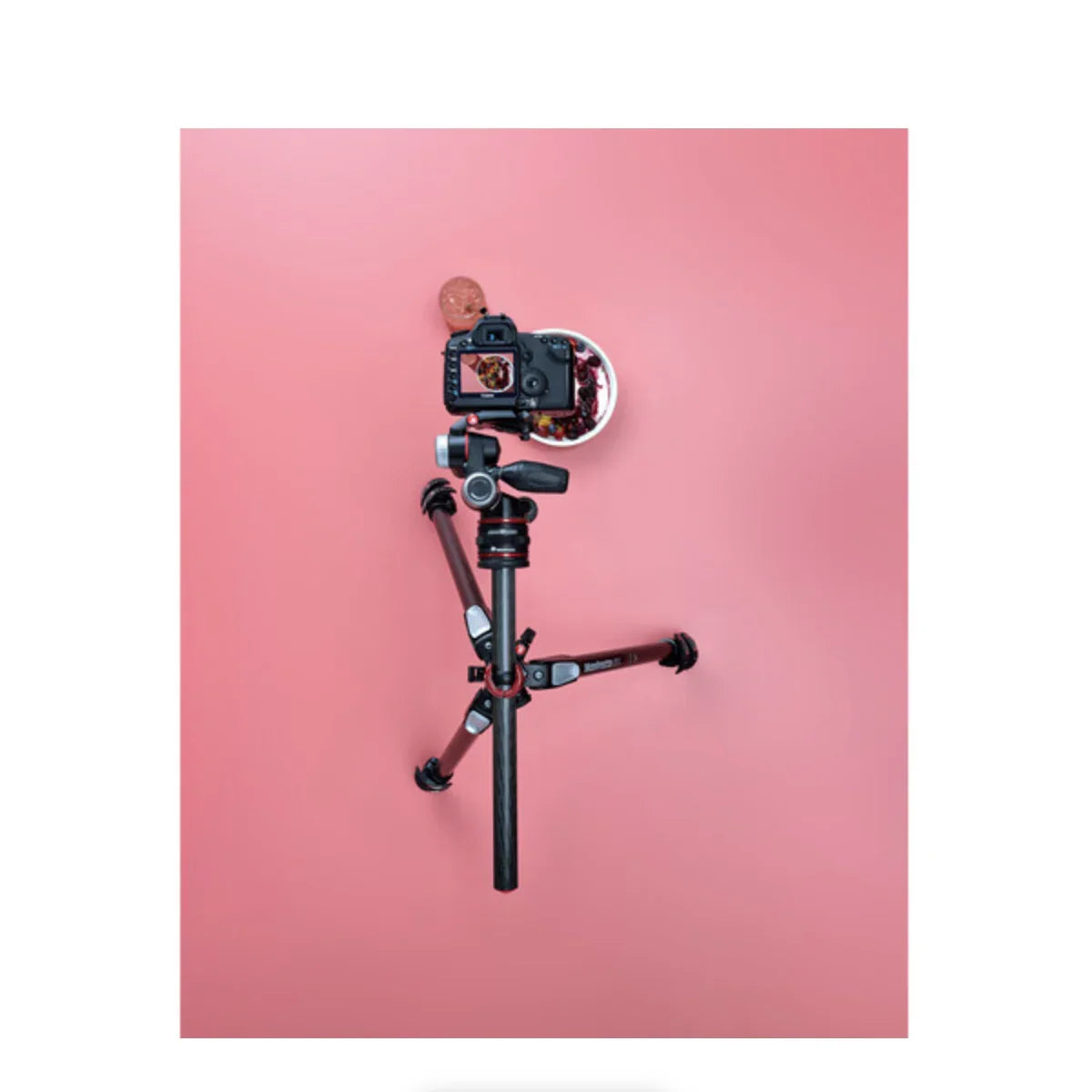 Manfrotto MT055CXPRO3 Carbon Fiber Tripod with MHXPRO-3W Head & Move Quick Release Kit at PROCAM | procam.com