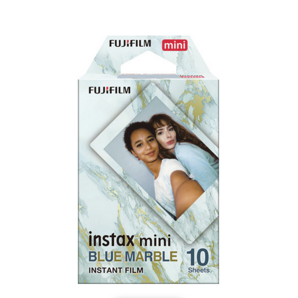 FUJIFILM INSTAX MINI Blue Marble Instant Film (10 Exposures)