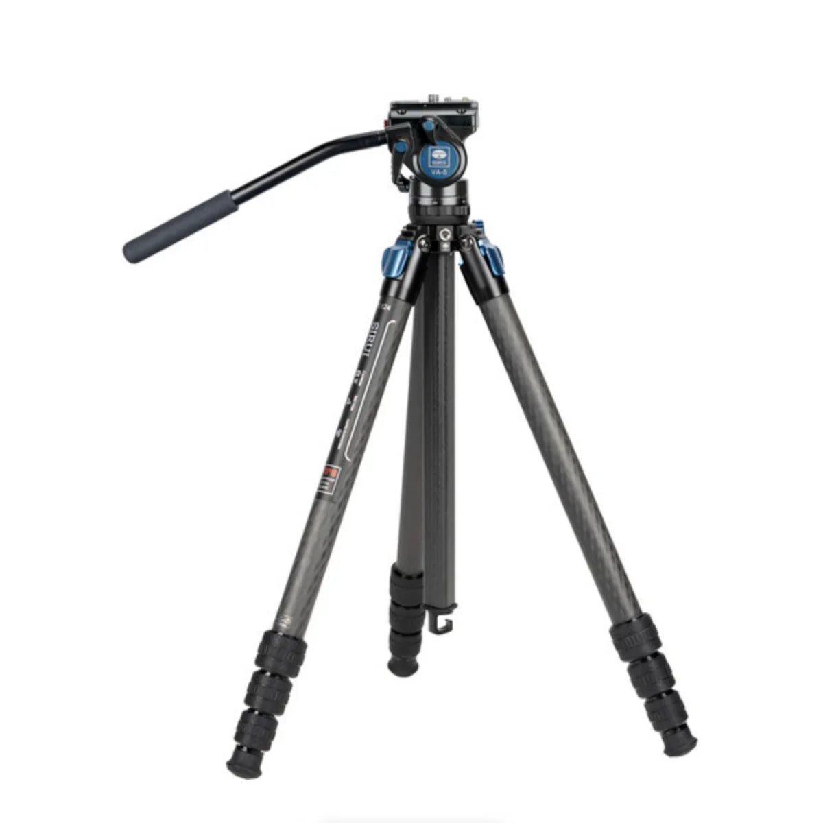 Sirui Standard Series 4-Section Carbon Fiber Tripod Kit with Ultracompact Video Head at PROCAM | procam.com