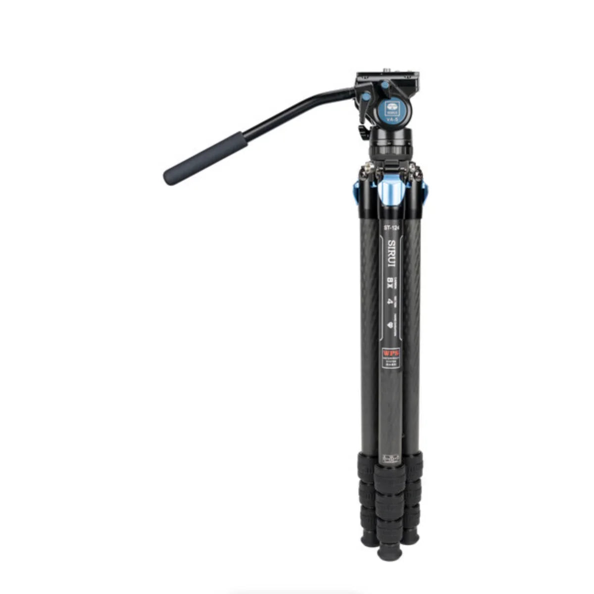 Sirui Standard Series 4-Section Carbon Fiber Tripod Kit with Ultracompact Video Head at PROCAM | procam.com