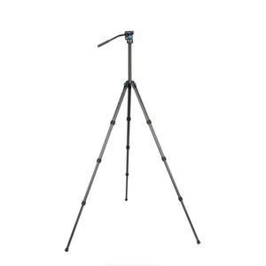 Sirui Standard Series 4-Section Carbon Fiber Tripod Kit with Ultracompact Video Head at PROCAM | procam.com