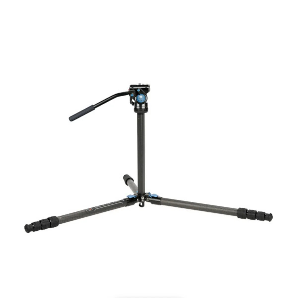 Sirui Standard Series 4-Section Carbon Fiber Tripod Kit with Ultracompact Video Head at PROCAM | procam.com