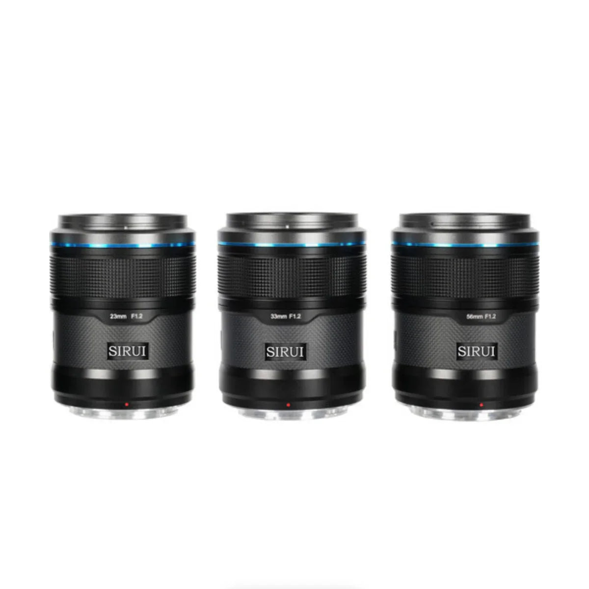 Sirui Sniper f/1.2 Autofocus 3-Lens Kit (Sony E, Black) at PROCAM | procam.com