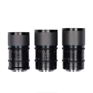 Sirui Sniper f/1.2 Autofocus 3-Lens Kit (Sony E, Black) at PROCAM | procam.com