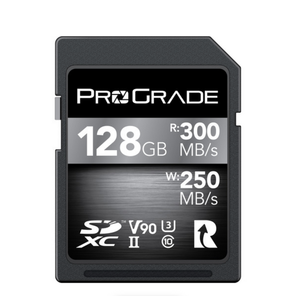 ProGrade Digital SDXC UHS-II V90 Cobalt Memory Card - 128GB