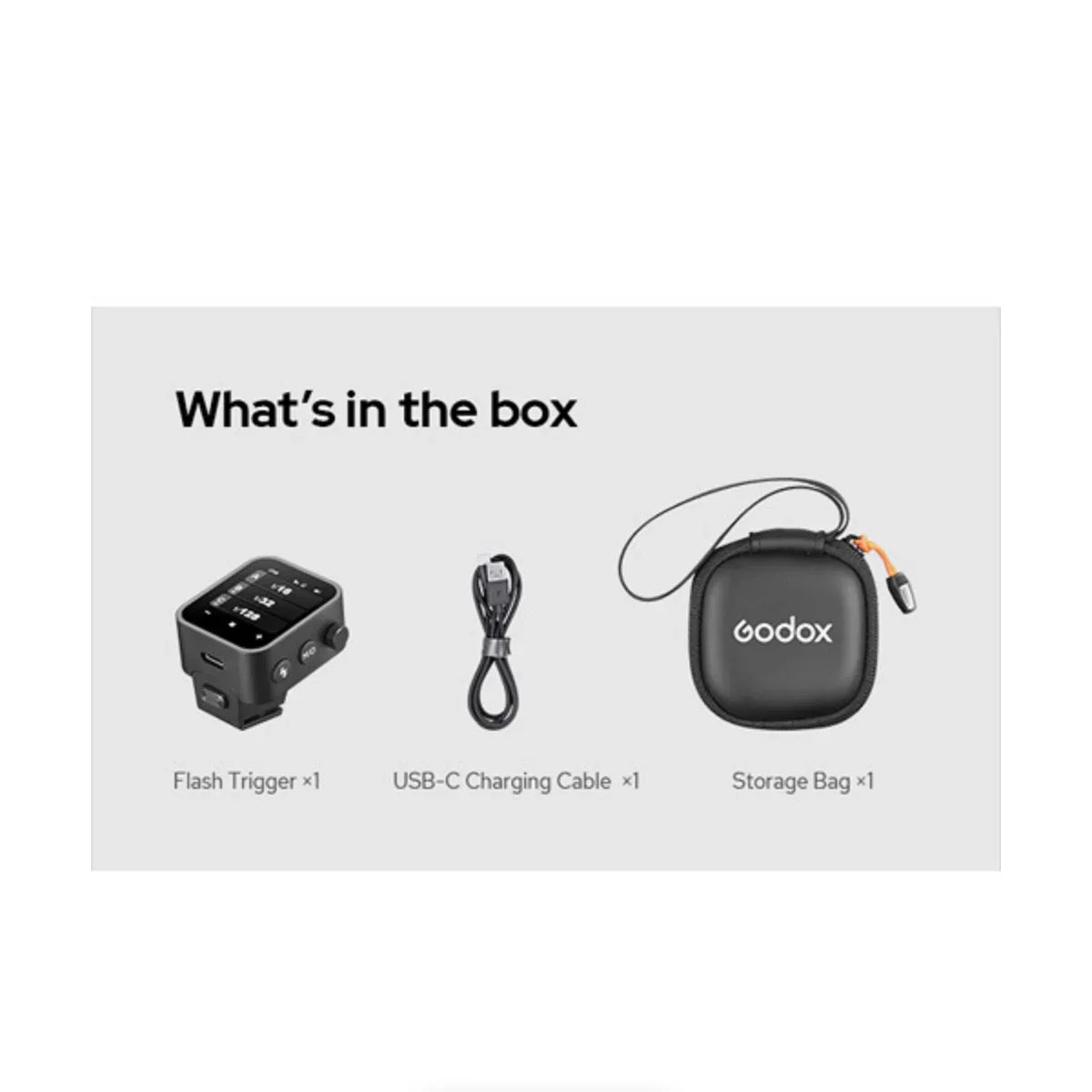 Godox X3 S Touchscreen TTL Wireless Flash Trigger for Sony at