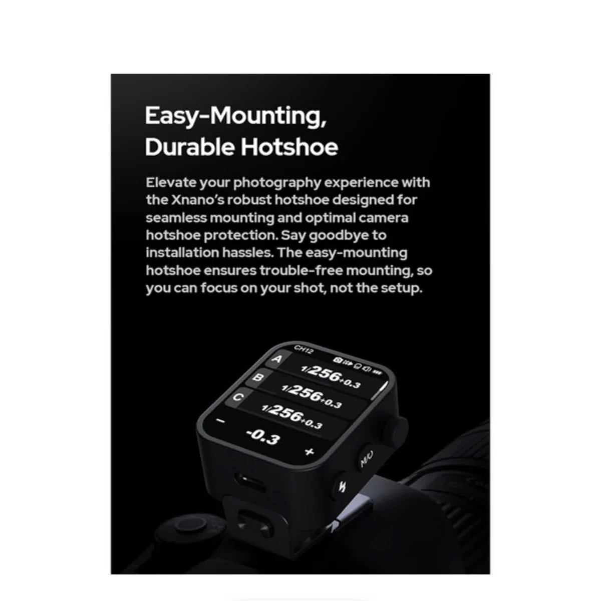 Godox X3 C Touchscreen TTL Wireless Flash Trigger for Canon at PROCAM | procam.com