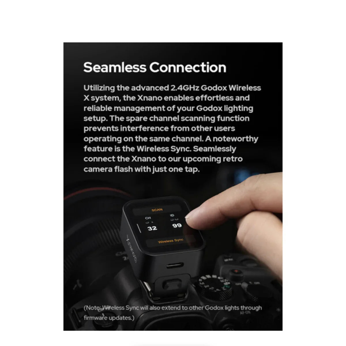 Godox X3 F Touchscreen TTL Wireless Flash Trigger for Fujifilm at PROCAM | procam.com