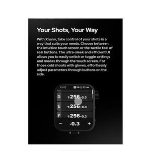 Godox X3 S Touchscreen TTL Wireless Flash Trigger for Sony at PROCAM | procam.com