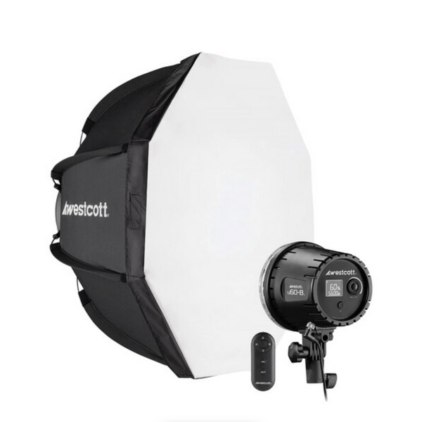 Westcott U60-B Bi-Color LED Monolight Kit with 22" Octabox