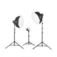 Westcott U60-B Bi-Color 3-Light LED Monolight Kit with 22" Octabox (3-Light Kit)