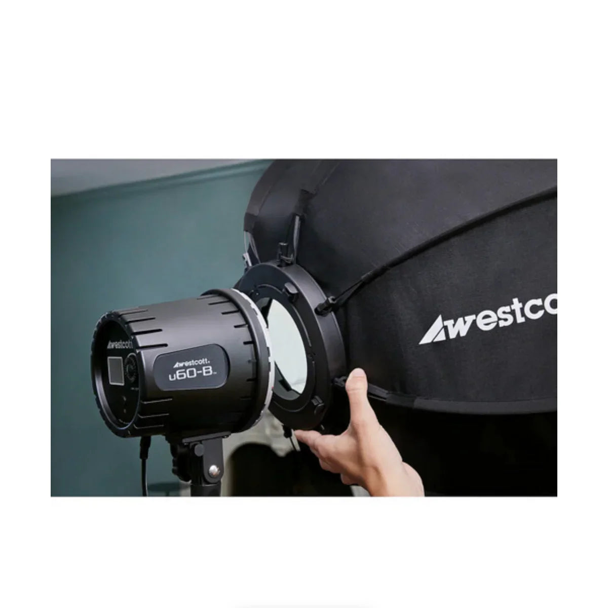 Westcott U60-B Bi-Color 3-Light LED Monolight Kit with 22" Octabox (3-Light Kit) at PROCAM | procam.com