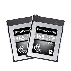 ProGrade Digital CFexpress 2.0 Type B Cobalt Memory Card - 165GB (2-Pack) at PROCAM | procam.com