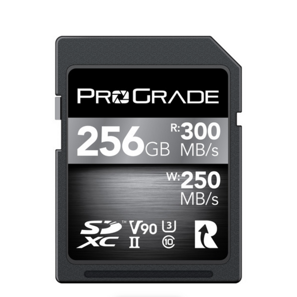 ProGrade Digital SDXC UHS-II V90 Cobalt Memory Card - 256GB