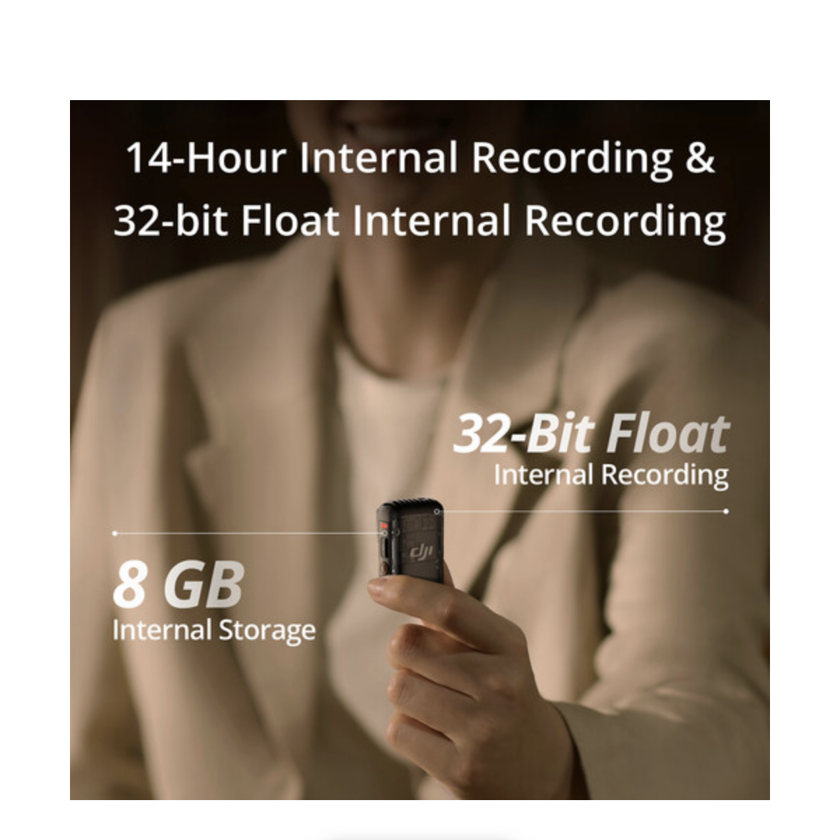 DJI Mic 2 Announced – 32-Bit Float Internal Recording, Bluetooth