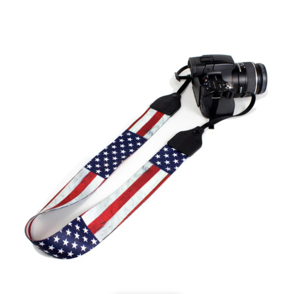 Perri's Leathers Ltd. 2" Polyester Camera Strap (USA Flag) at PROCAM | procam.com