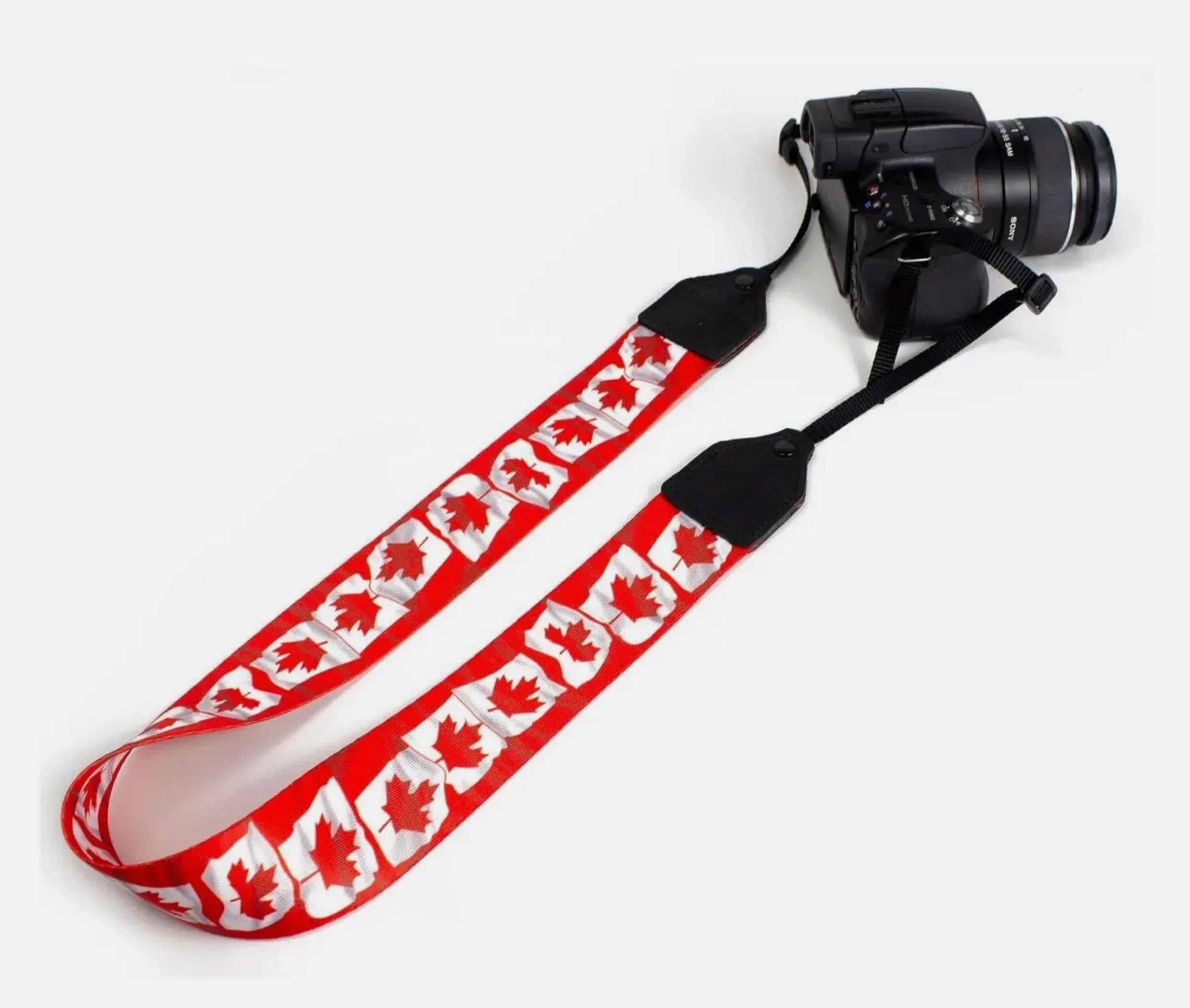 Perri's Leathers Ltd. 2" Polyester Camera Strap (Canada Flag) at PROCAM | procam.com