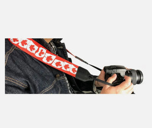 Perri's Leathers Ltd. 2" Polyester Camera Strap (Canada Flag) at PROCAM | procam.com