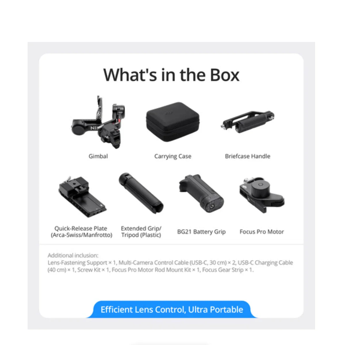 DJI RS 4 Gimbal Stabilizer Combo at PROCAM | procam.com