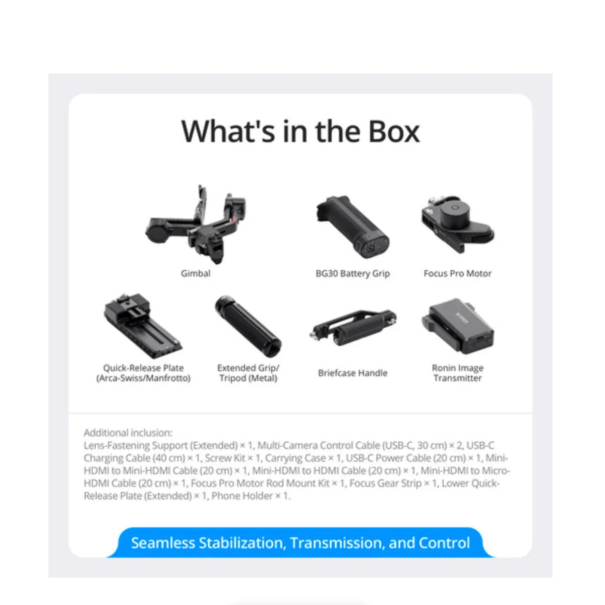 DJI RS 4 Pro Gimbal Stabilizer Combo at PROCAM | procam.com