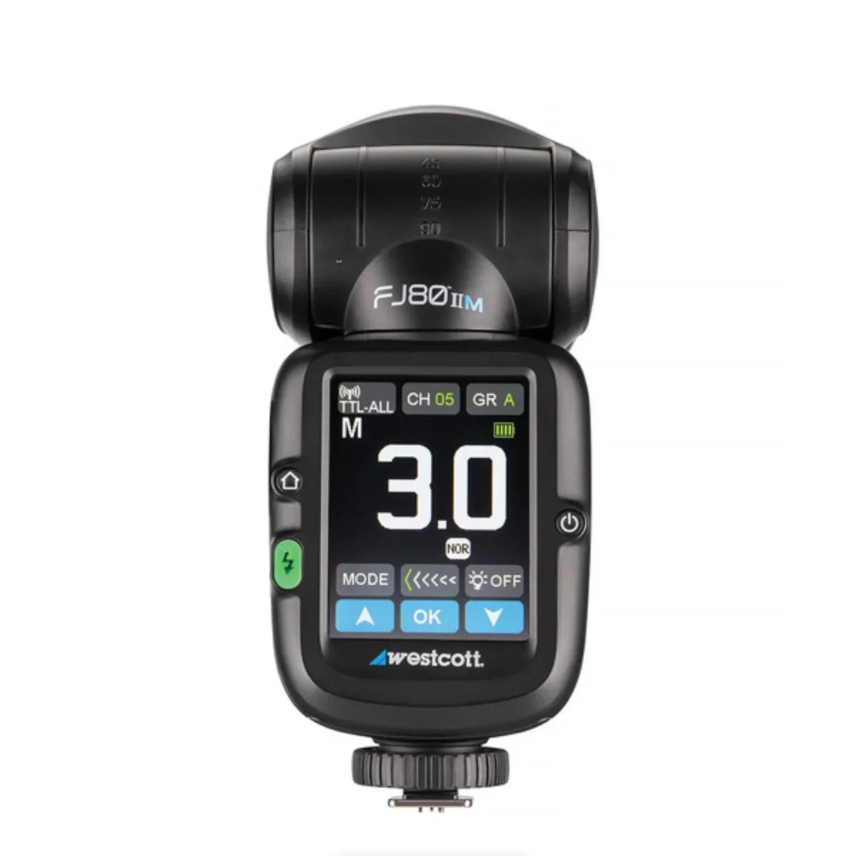 Westcott FJ80 II M Universal Touchscreen 80Ws Speedlight with Adapter for Sony Cameras (2024) at PROCAM | procam.com